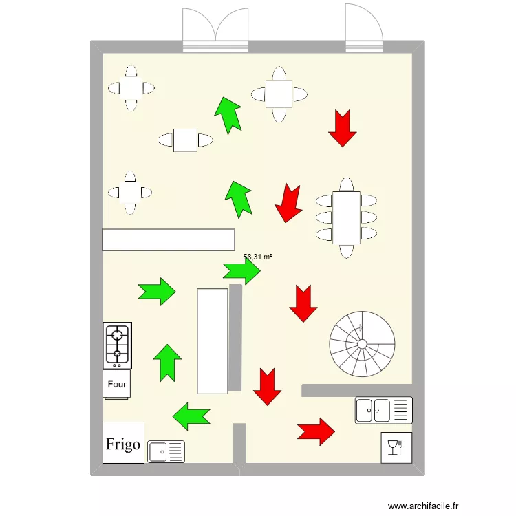ewan grandjean. Floor plan with 