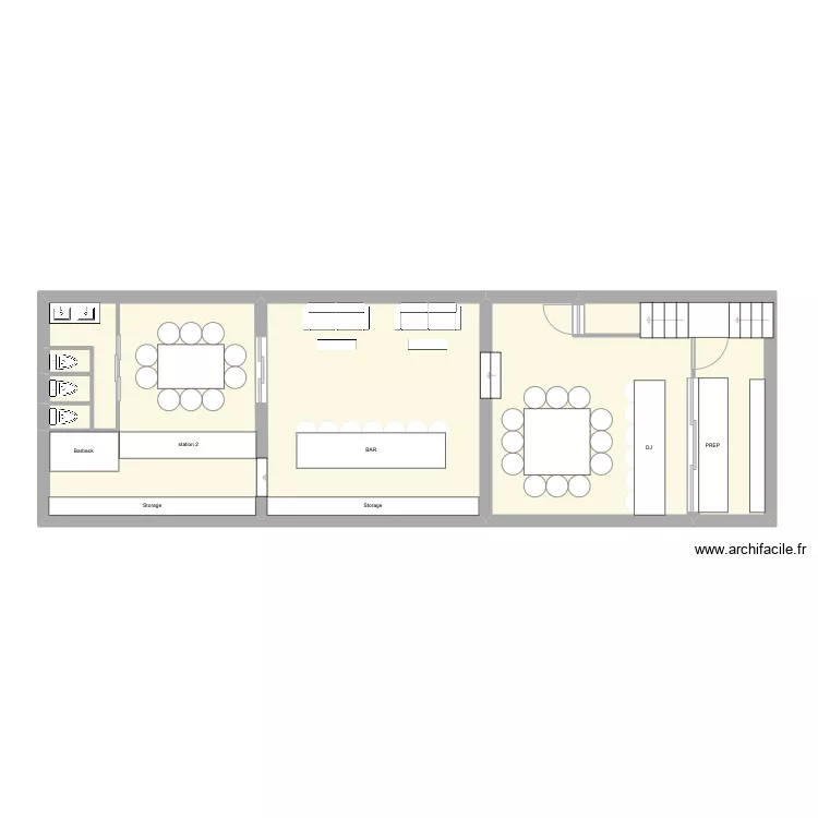 Fauve. Floor plan with 