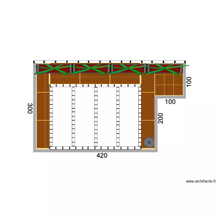 SARIA 1. Floor plan with 