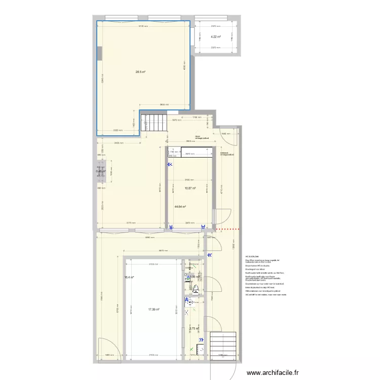 NH93 V2 . Floor plan with NH93 V2 . Floor plan with