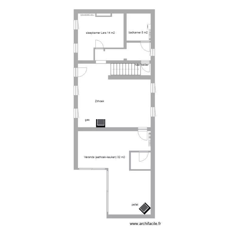 wattripont bis. Floor plan with 
