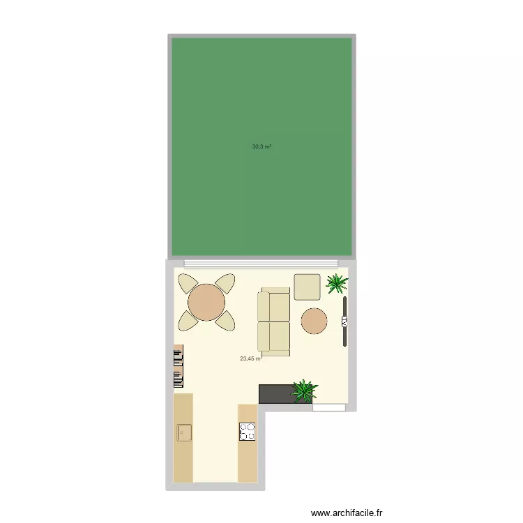 Roumina - Alternative 1. Floor plan with Roumina - Alternative 1. Floor plan with