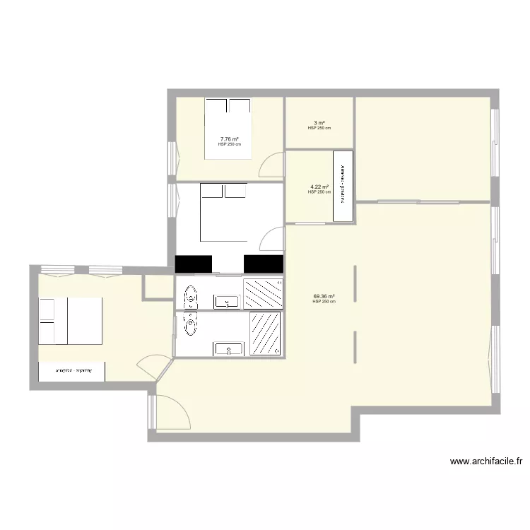 amiga marta7. Floor plan with 