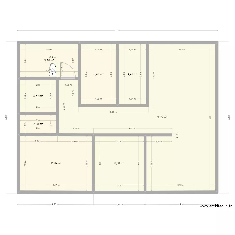 001V2. Floor plan with 001V2. Floor plan with