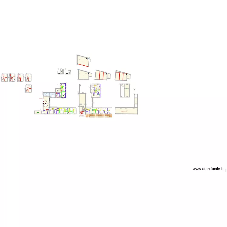 Valbonne Avec Travaux back up 1nov20. Floor plan with 