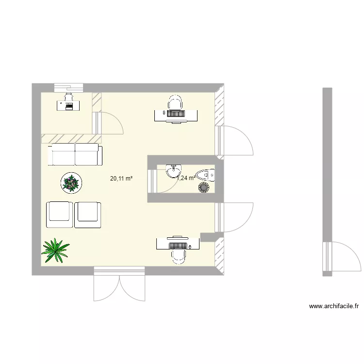 Recep PV MAMM. Floor plan with Recep PV MAMM. Floor plan with