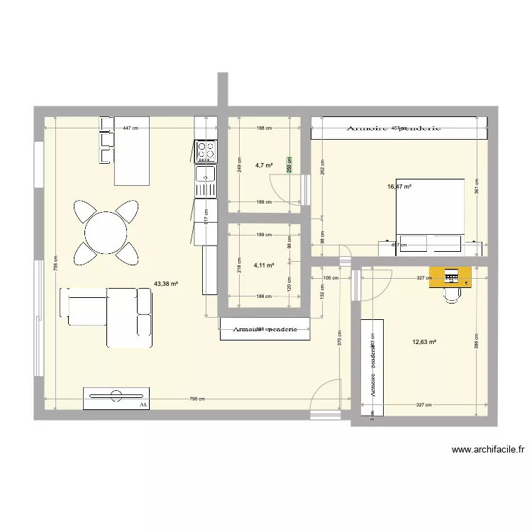 harmo. Floor plan with 