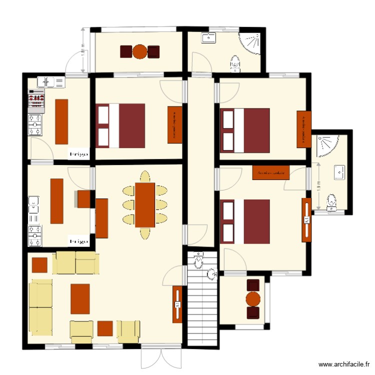 prosper frame1. Floor plan with 0 room and 0 m2
