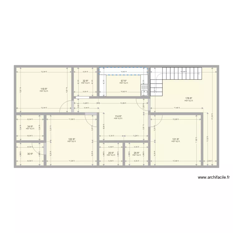 FP1. Floor plan with 