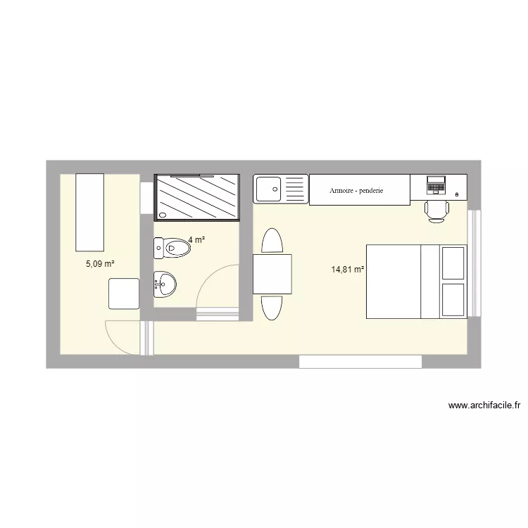 Renta 2. Floor plan with Renta 2. Floor plan with