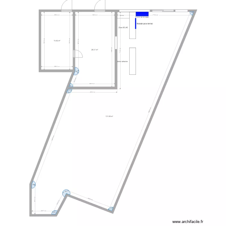 55750PlanoModificado2. Floor plan with 