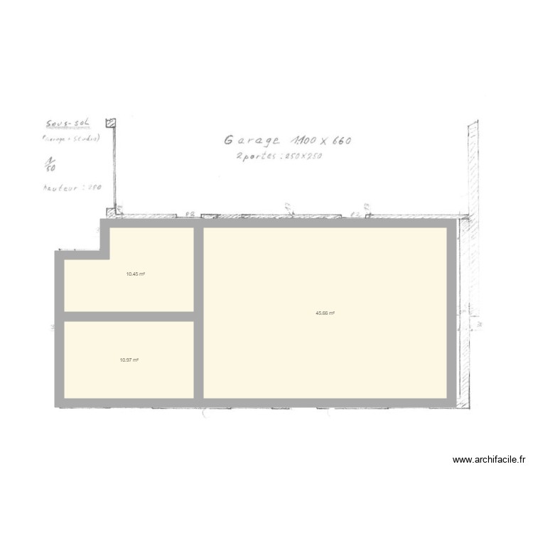 Ettelbruck. Floor plan with 0 room and 0 m2