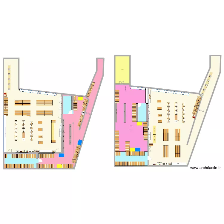auderghem. Floor plan with 