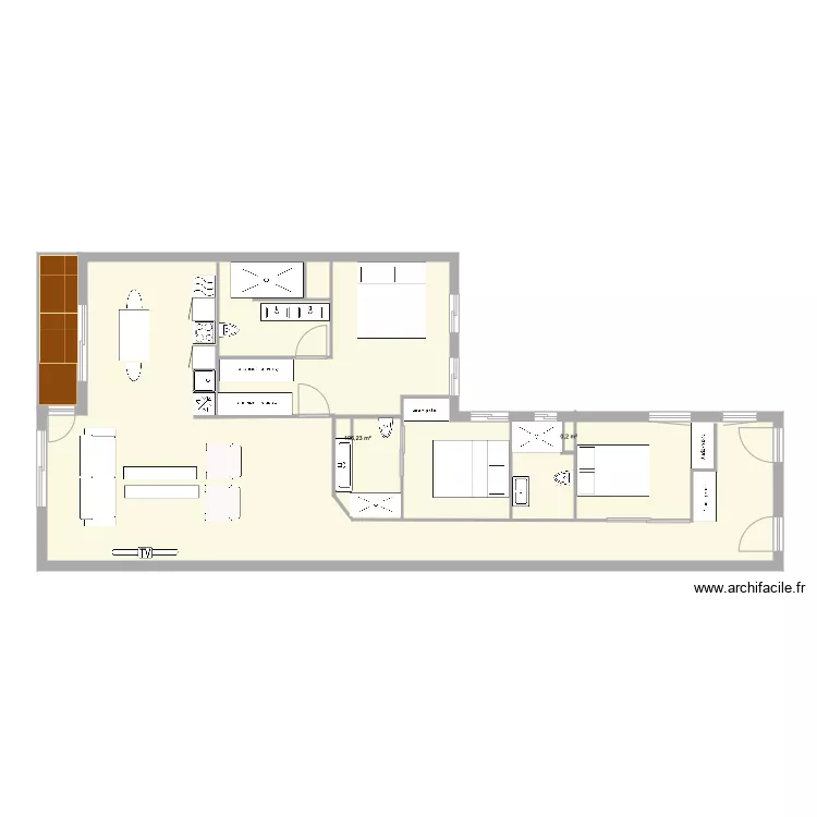 lagasca 27 estado ref13. Floor plan with 