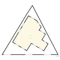 Superficie parcelle et surface batie