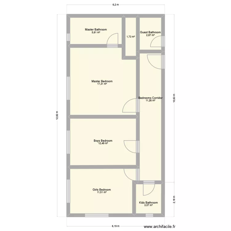 MyJordan House. Floor plan with 8 and 66 m² MyJordan House. Floor plan with 8 and 66 m²