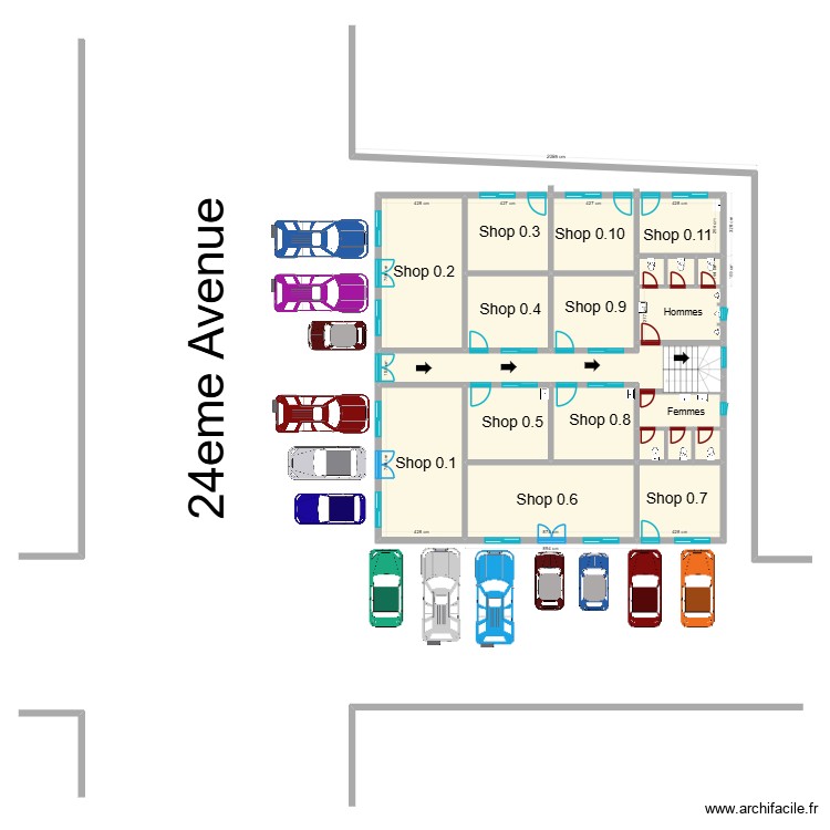 Yannick buyenzi rez de chaussee2911. Floor plan with 0 room and 0 m2