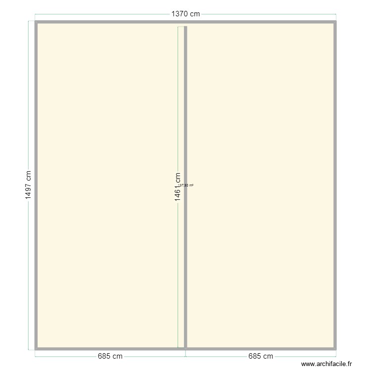parcelle kadede. Floor plan with 0 room and 0 m2