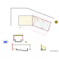 piscine b&eacute;ton mur brique  2024 v27 Terrassement