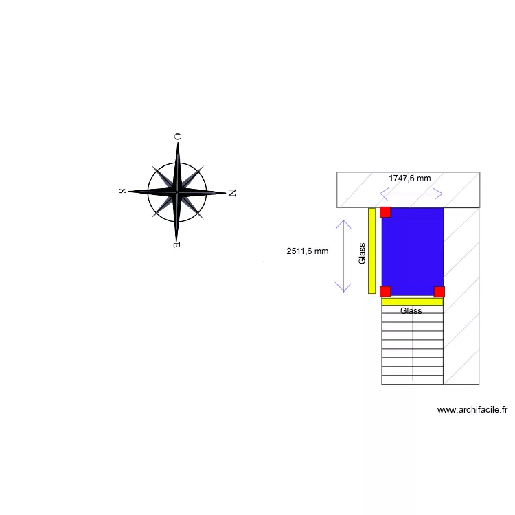 Filipa_Faria_Pergola_Stairs. Floor plan with 