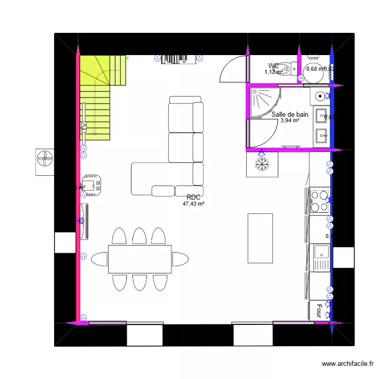 CHARLES. Floor plan with CHARLES. Floor plan with