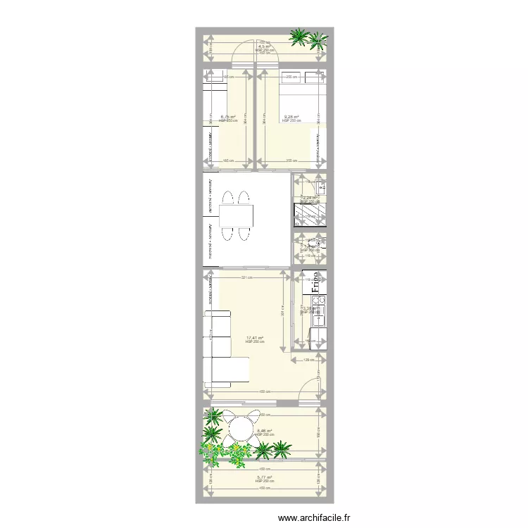 CompactHousing01. Floor plan with CompactHousing01. Floor plan with
