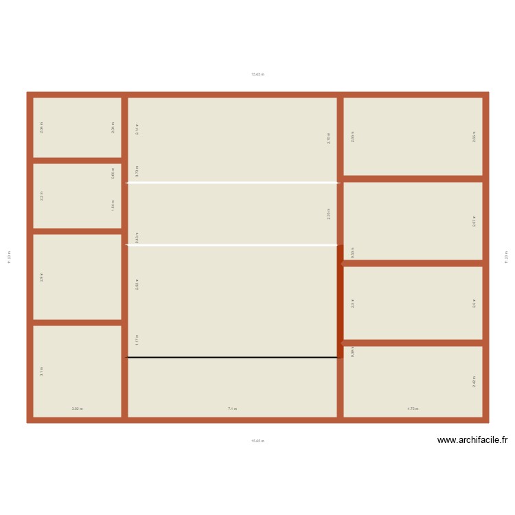 bar shelf. Floor plan with 0 room and 0 m2