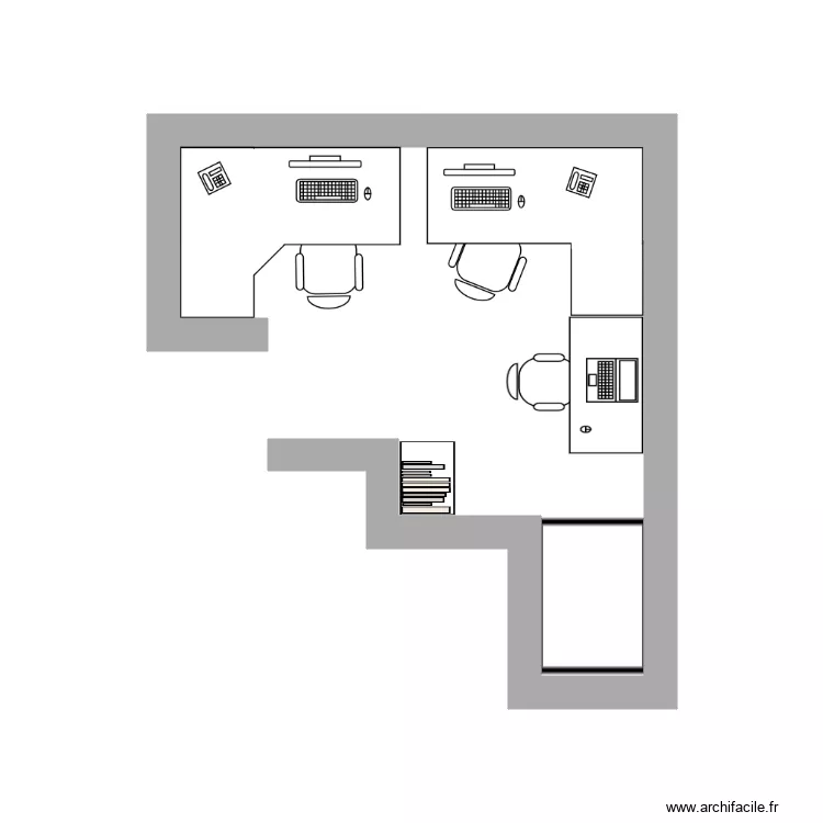 Office1. Floor plan with Office1. Floor plan with