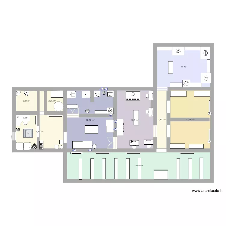 LILIANALABO. Floor plan with 