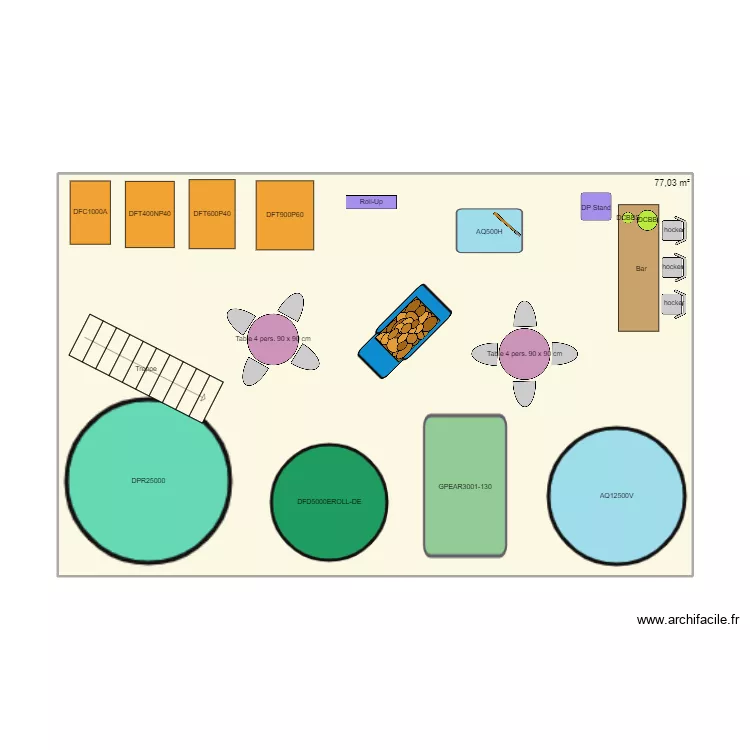 Agritechnica 2023. Floor plan with 