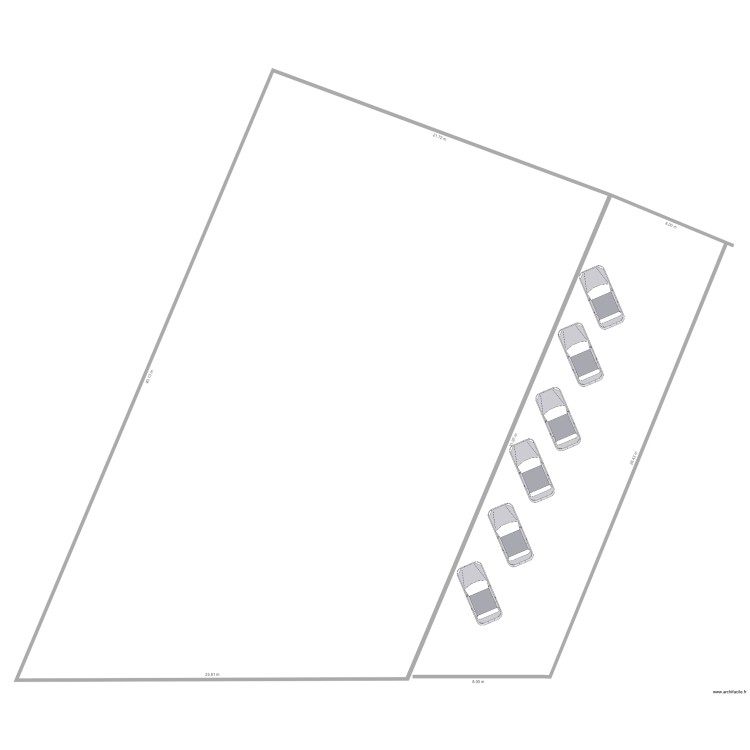 parcelle nyabugete parking commun. Floor plan with 0 room and 0 m2