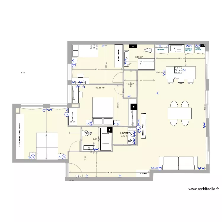 monica modesto ENCHUFES1. Floor plan with 