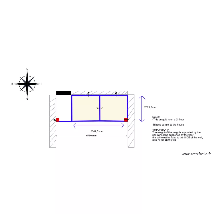 Pergola_2floor_Arsenio_Reis. Floor plan with Pergola_2floor_Arsenio_Reis. Floor plan with
