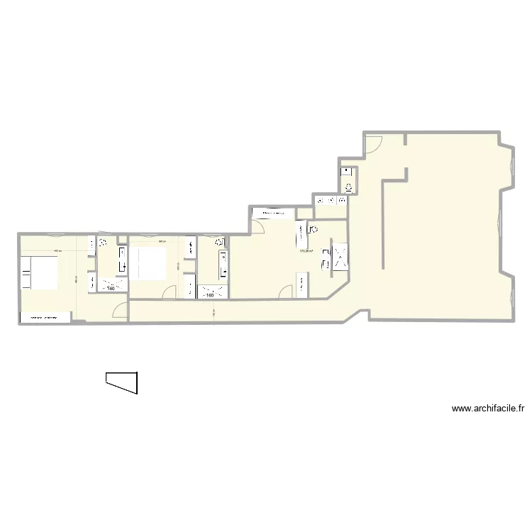 hermosilla 4 opciopn 5. Floor plan with 
