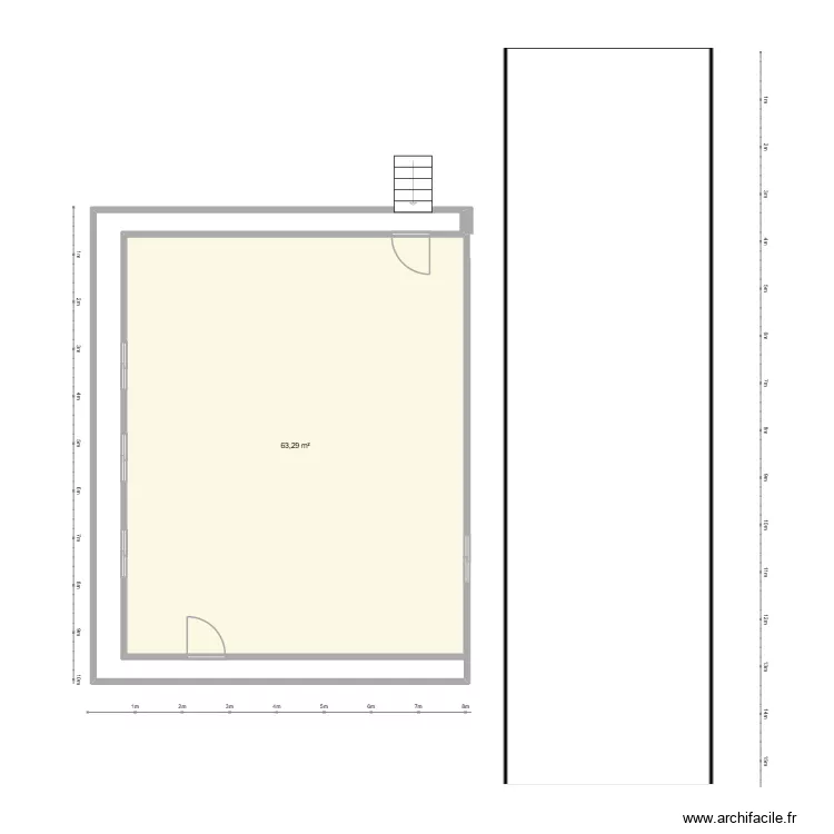 Office/Weighbridge. Floor plan with 1  and 63 m²