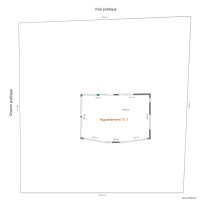 Appartement IV1 superficie