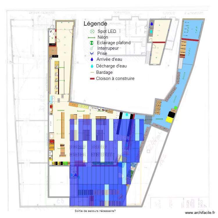 Auderghem -  Louis 3.2 - Toit . Floor plan with 