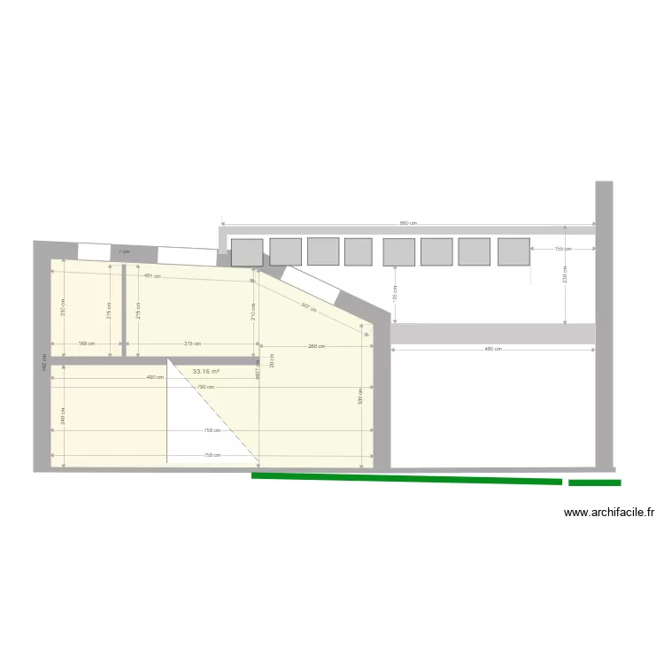 Atelier Coupe V5. Floor plan with Atelier Coupe V5. Floor plan with
