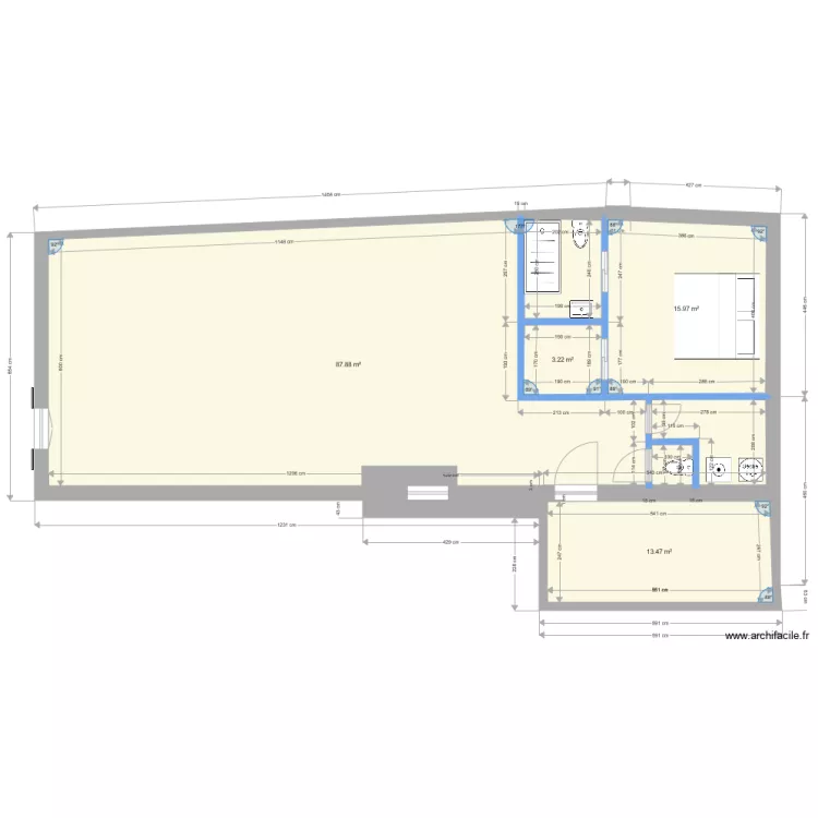 Feb 32. Floor plan with 