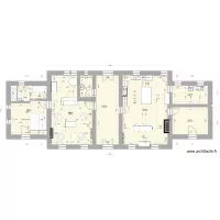 Subles 26-03-31 RDC equipé sejour cuisine idem Ranchy murs isolés