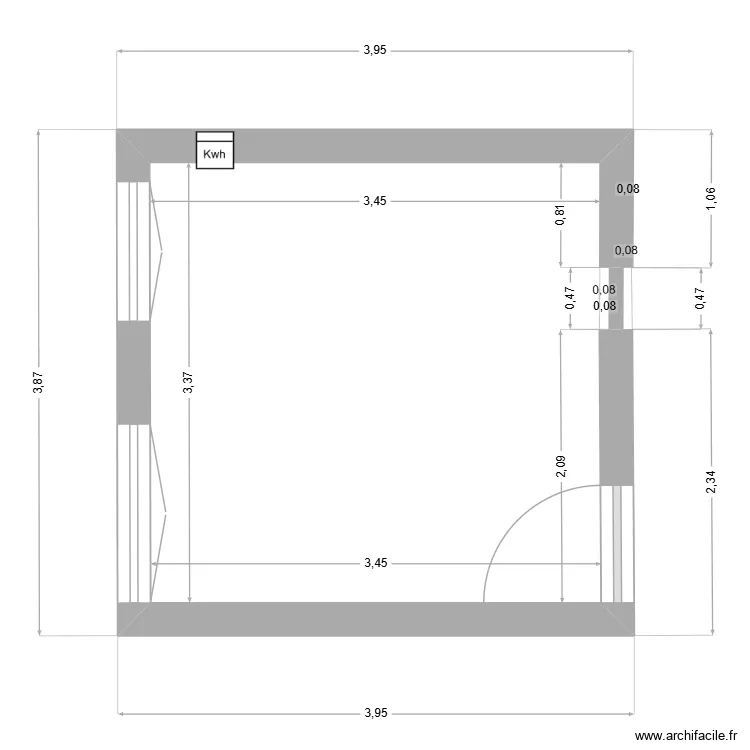 Cuisine. Floor plan with Cuisine. Floor plan with