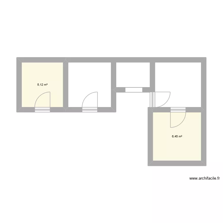 ADMIRO PLANTA. Floor plan with 2  and 12 m²
