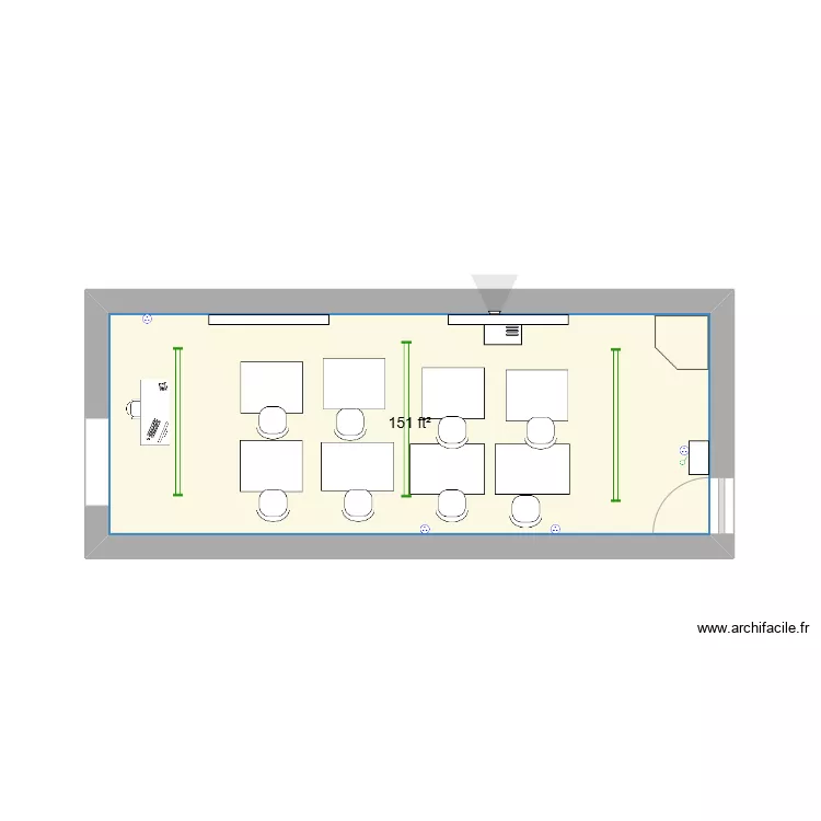 science. Floor plan with 