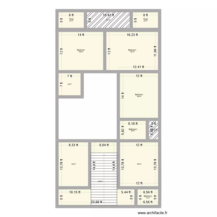 copy. Floor plan with 13 Rooms and 126 m² copy. Floor plan with 13 Rooms and 126 m²