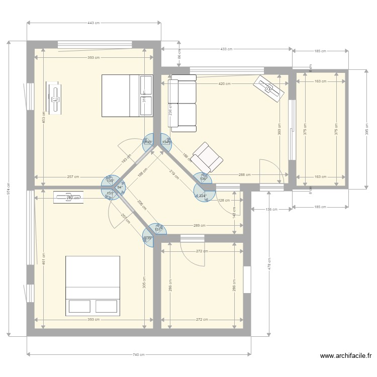 suite1. Floor plan with 0 room and 0 m2