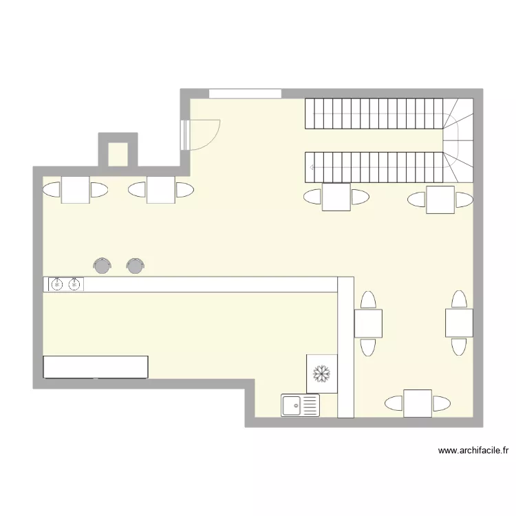 Barra. Floor plan with 
