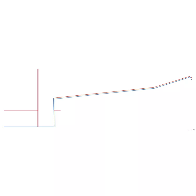 final agreement wall. Floor plan with 
