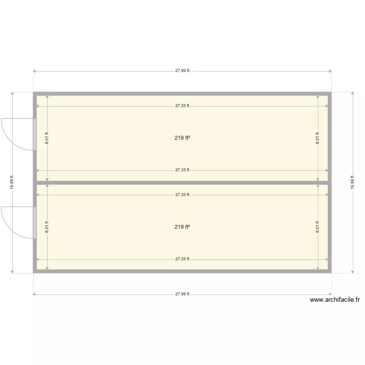 PPD. Floor plan with 