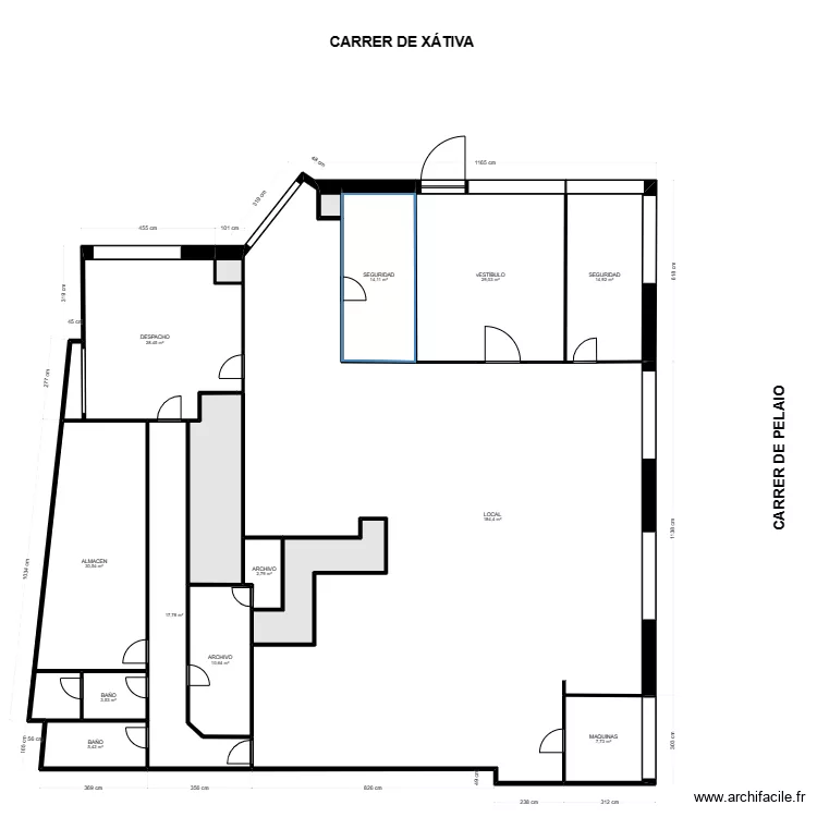 XATIVA 14-VALENCIA. Floor plan with XATIVA 14-VALENCIA. Floor plan with