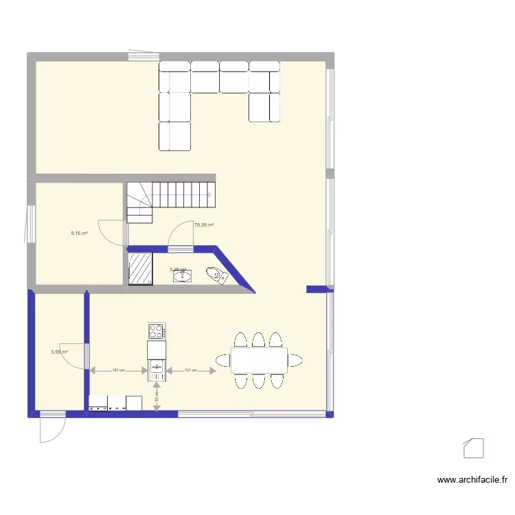 Plan 1 ground floor. Floor plan with Plan 1 ground floor. Floor plan with